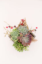 DIY Festive Succulent Wooden Planter Kit (Gray)